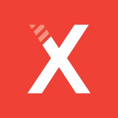 Fototapeta premium Letter x