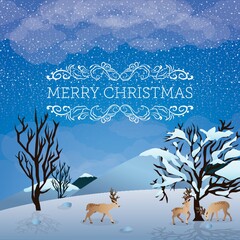 Christmas greeting design