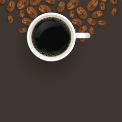 Coffee pattern design