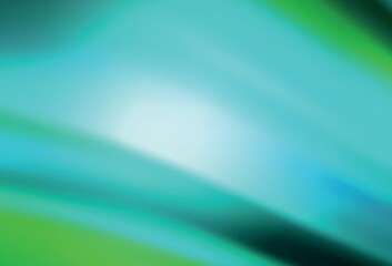 Light Green vector blurred and colored pattern.