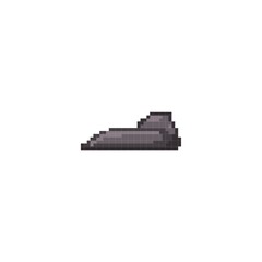 Pixelated rock