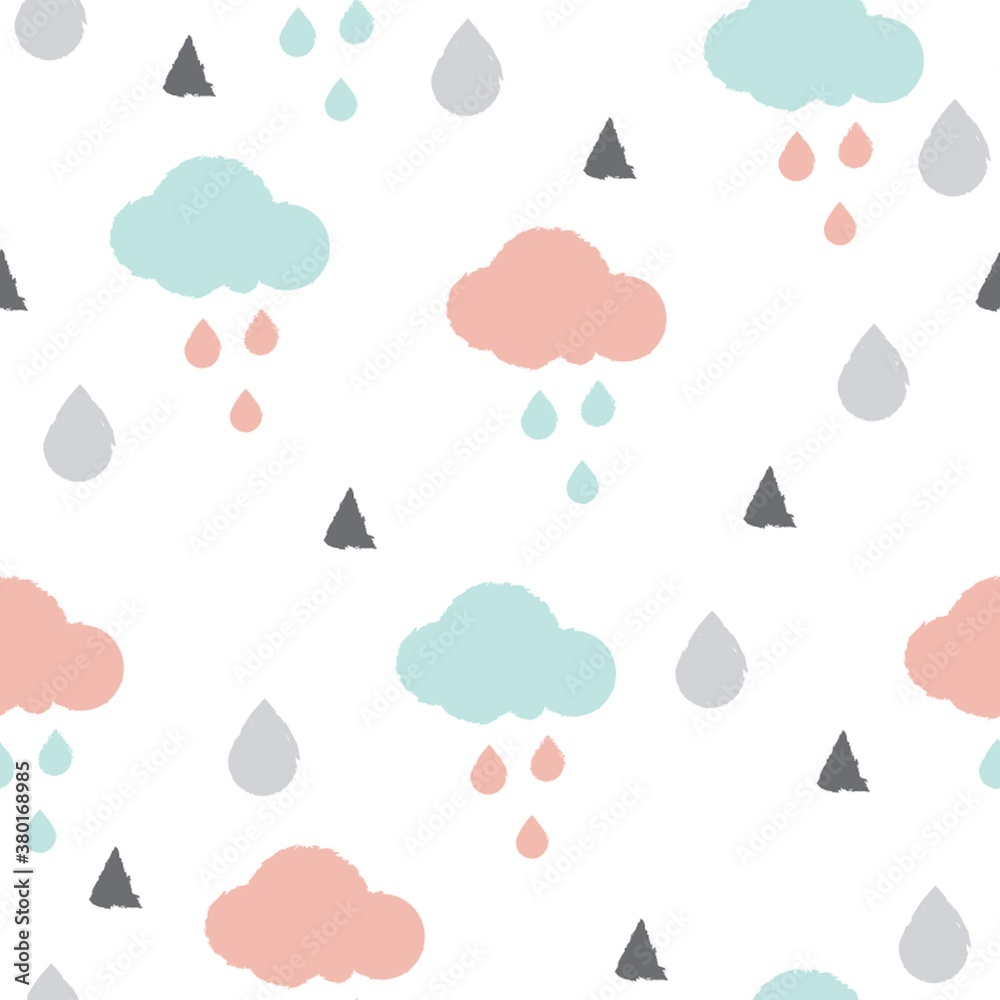 Poster scandinavian pattern design
