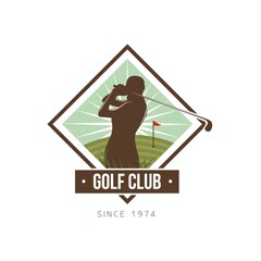 Golf club logo element design