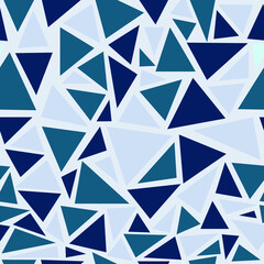 abstract pattern with beautiful triangle color