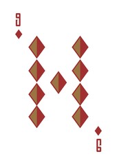 Nine of diamonds