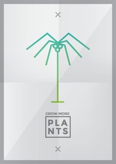 Grow more plants concept