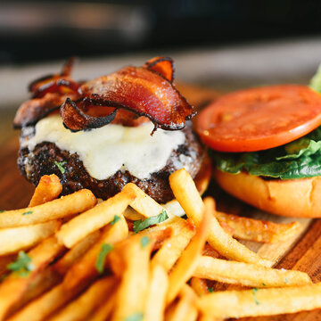 Ultimate Cheeseburger and Fries