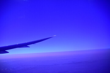 The view from an airplane in China