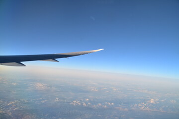 The view from an airplane in New Zealand
