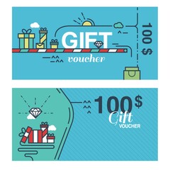 Gift voucher concept