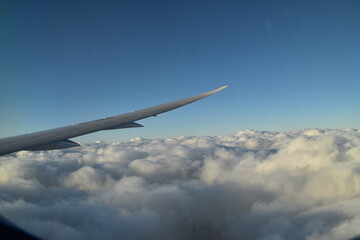 The view from an airplane in New Zealand