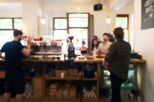 Customers and Baristas Defocused