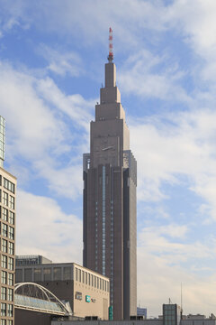 Shibuya, Tokyo, Japan - NTT Docomo Yoyogi Building: The NTT Docomo Yoyogi Building is a skyscraper and base station for mobile phone.