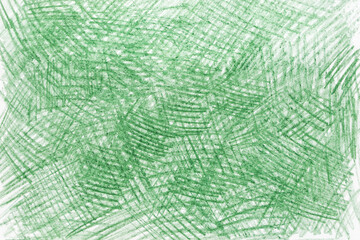 green  abstract crayon drawing paper background texture