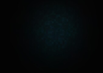 Dark Black vector cover in polygonal style.