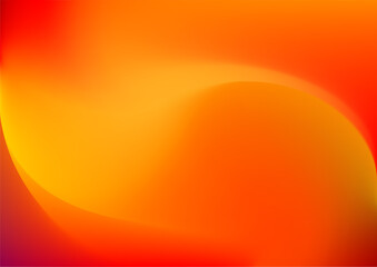 Autumn background with gradient and soft orange Sunny leaf, vector illustration for postcards, ads, flyers, labels, posters, banners and invitations