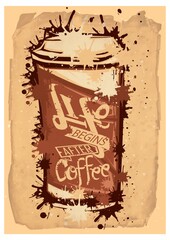 coffee background design