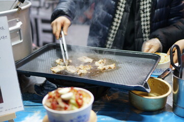 전주 야시장에서 파는 삼자대면