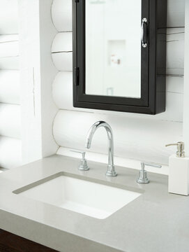 Modern design bathroom sink