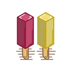 ice cream on stick