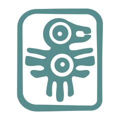 aztec symbol design