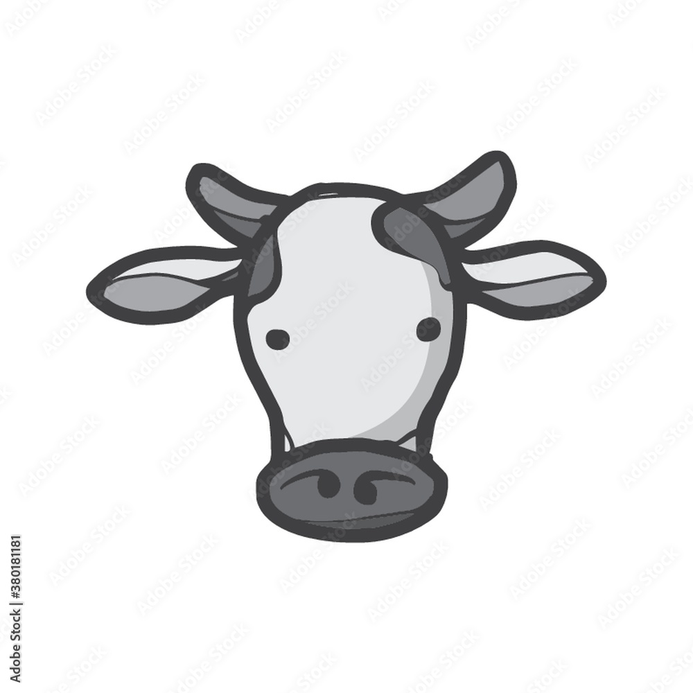 Sticker Cow