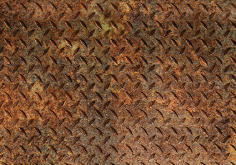 rusted metal