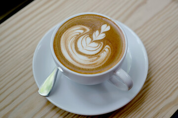 cup of latte art