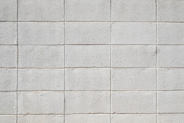 White brick wall texture