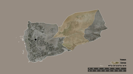 Location of Hadramawt, governorate of Yemen,. Satellite © Yarr65