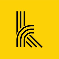 simple letter k