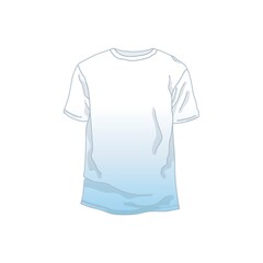 gradient color tshirt