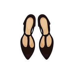 ladies black high heels