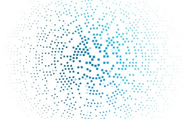 Light BLUE vector layout with lines, rectangles. Abstract gradient illustration with rectangles. Modern template for your landing page.