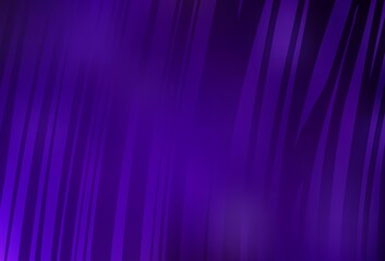 Fototapeta premium Dark Purple vector blurred and colored pattern.