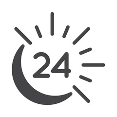 24 hour icon