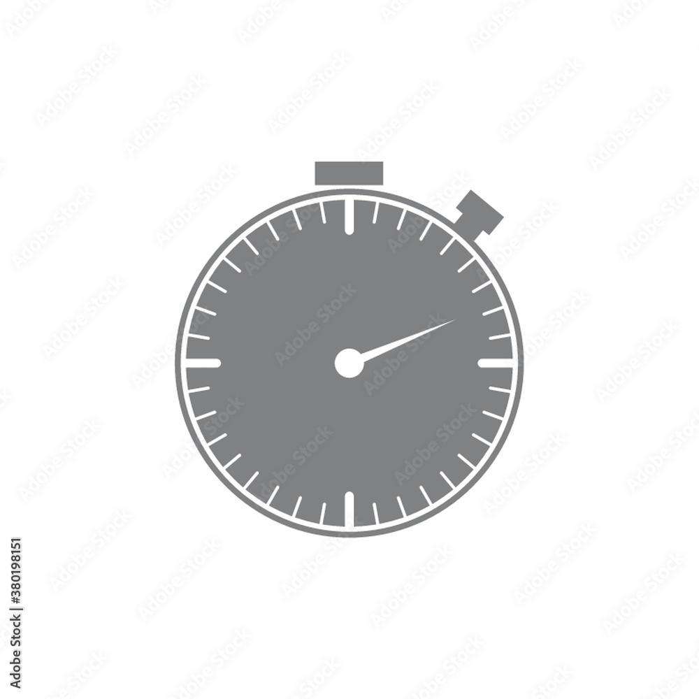 Poster stopwatch icon