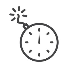 Time bomb icon