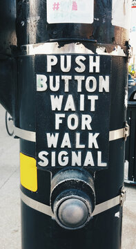 push button wait for walk signal