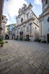 Badalucco village near Imperia Ligury Italy