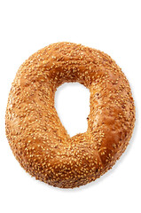 Fresh breakfast bread bagel