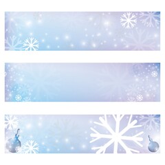 winter web banner design