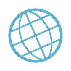 Obraz premium globe icon