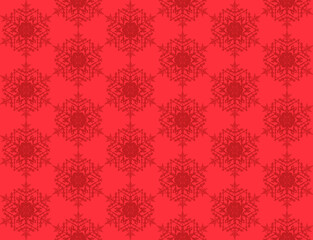 Vector seamless texture. Snowflakes christmas background. EPS 10