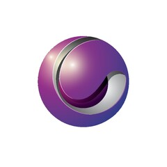 spherical logo element design