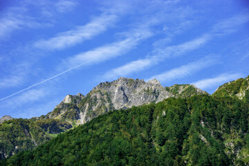 横尾から見る前穂高岳