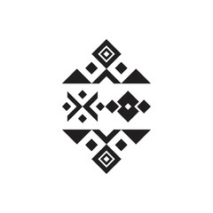 Aztec pattern design