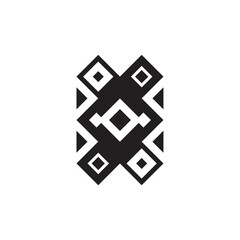 Aztec pattern design