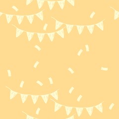Buntings background design