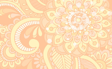 Abstract floral background.Vector